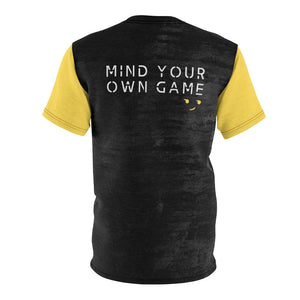 Mind Your Own Game Sarcastic Emoji Tee - PlayWhatever