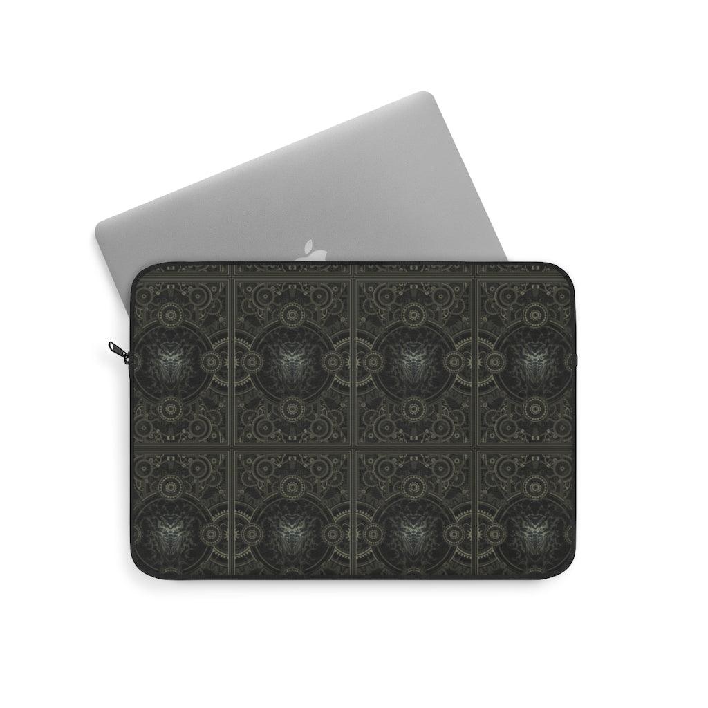 Steampunk Machine Dragon Laptop Sleeve - PlayWhatever