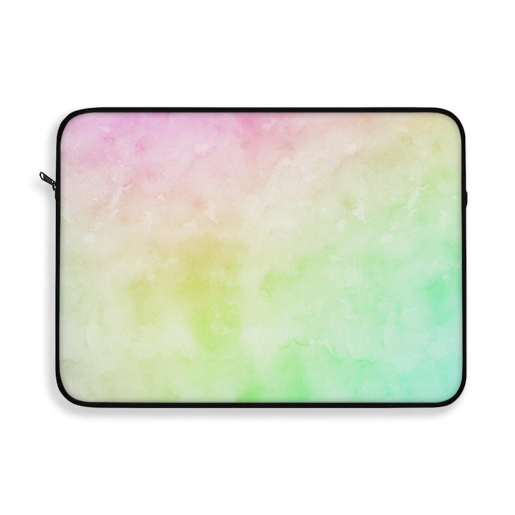 Icee Pastel Gradient Simple Laptop Sleeve - PlayWhatever
