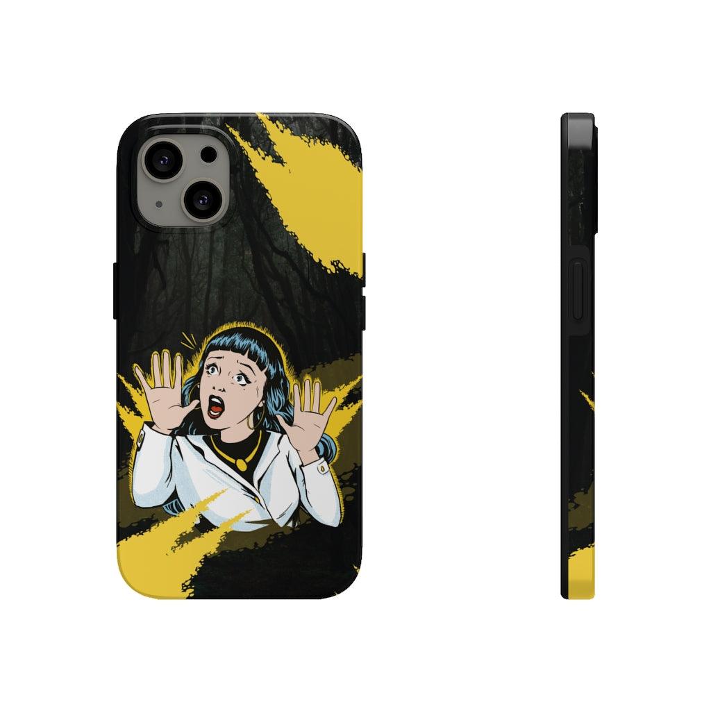 Jump Scare Tactics Dark Forest Tough Phone Case - PlayWhatever