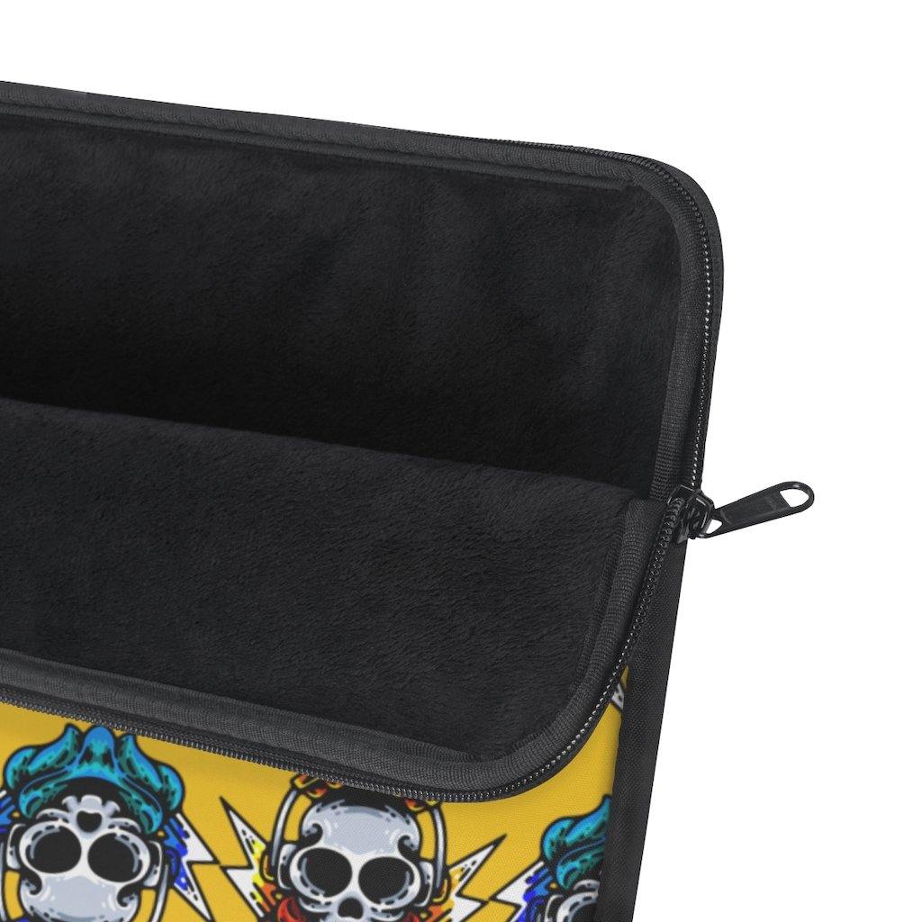 Lala Skull Heads Laptop Sleeve - PlayWhatever