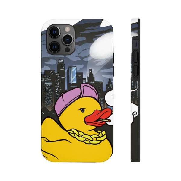 Stoner Ducky City Lights Tough Phone Cases - PlayWhatever