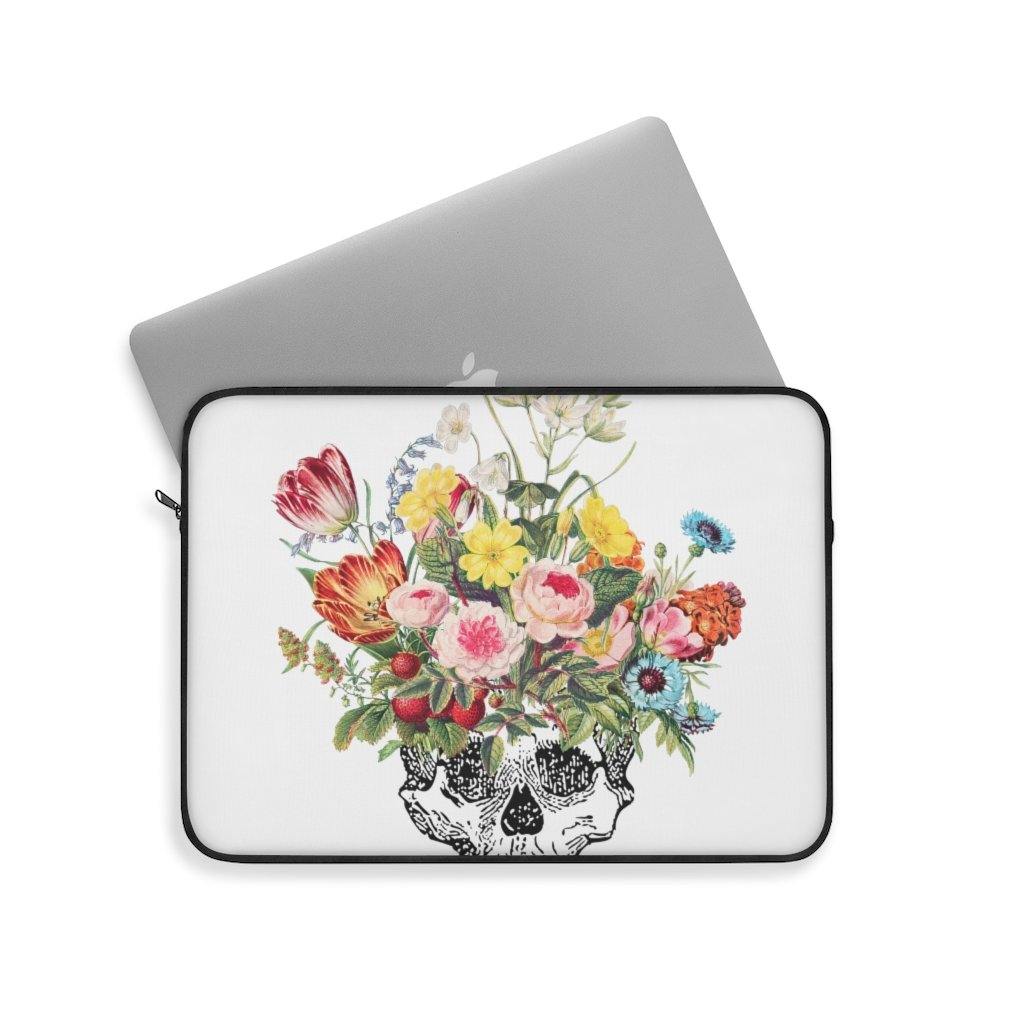 Death Can Be Beautiful Laptop Sleeve - PlayWhatever