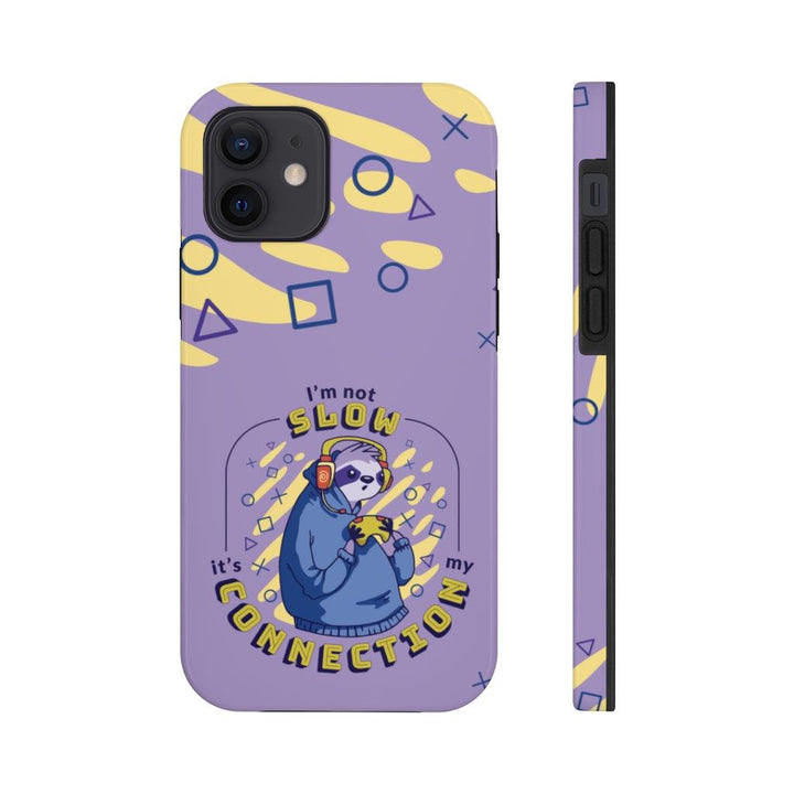 Funny Sloth Gaming Connection Problems Tough Phone Case - PlayWhatever
