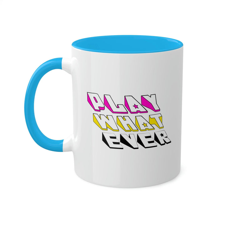 PlayWhatever Colorful 11oz Mug - PlayWhatever