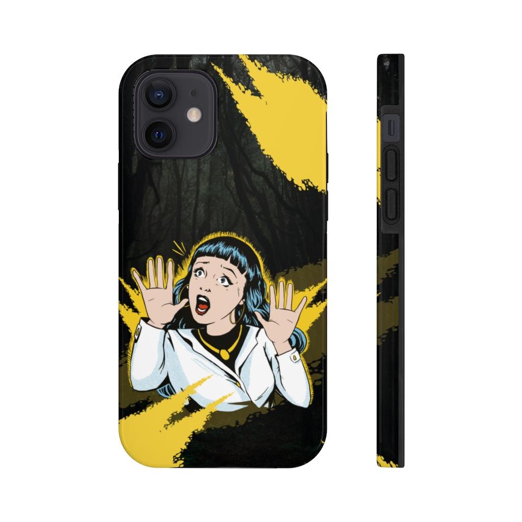 Jump Scare Tactics Dark Forest Tough Phone Case - PlayWhatever