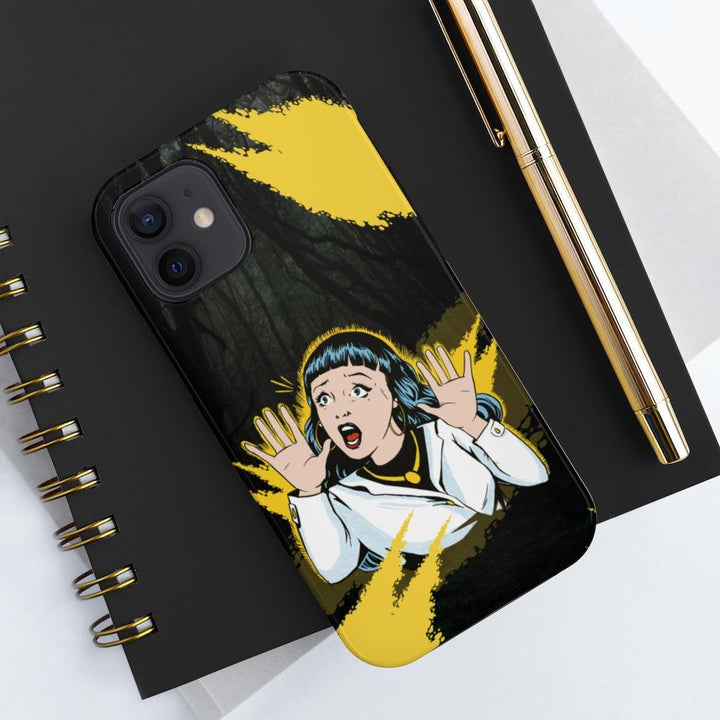 Jump Scare Tactics Dark Forest Tough Phone Case - PlayWhatever
