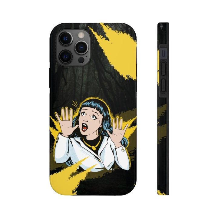 Jump Scare Tactics Dark Forest Tough Phone Case - PlayWhatever