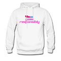 Game Responsibly Unisex Comfy Hoodie - white