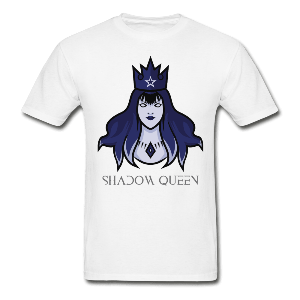 Shadow Queen Ultra Cotton Adult T-Shirt - white