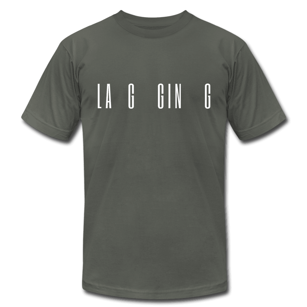 Lagging Trouble Unisex Jersey T-Shirt - asphalt