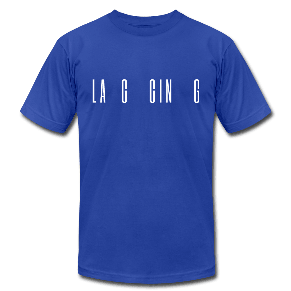 Lagging Trouble Unisex Jersey T-Shirt - royal blue