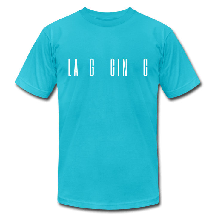 Lagging Trouble Unisex Jersey T-Shirt - turquoise