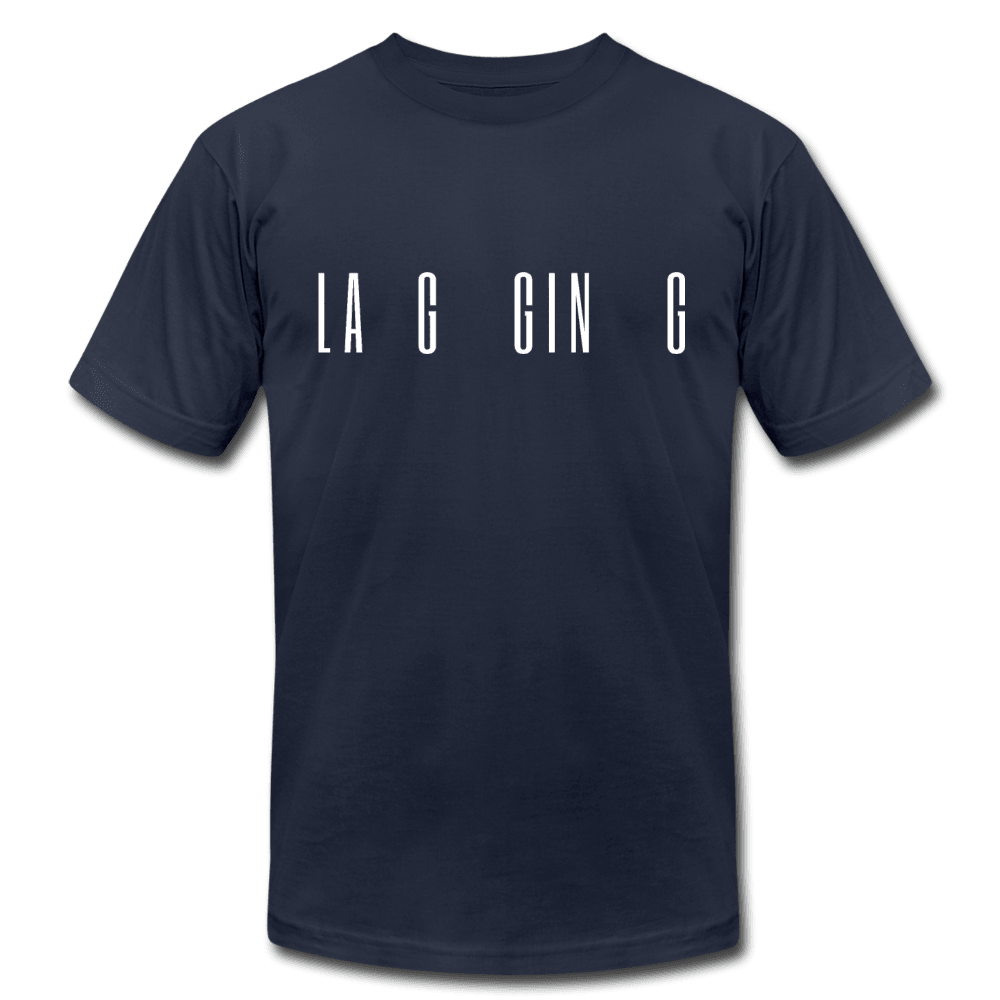 Lagging Trouble Unisex Jersey T-Shirt - navy