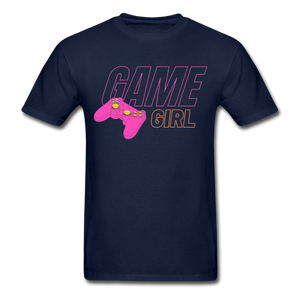 Game Girl Gaming Controller Ultra Cotton T-Shirt - navy