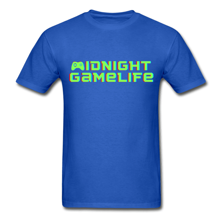 Midnight Game Life Ultra Cotton T-Shirt - royal blue