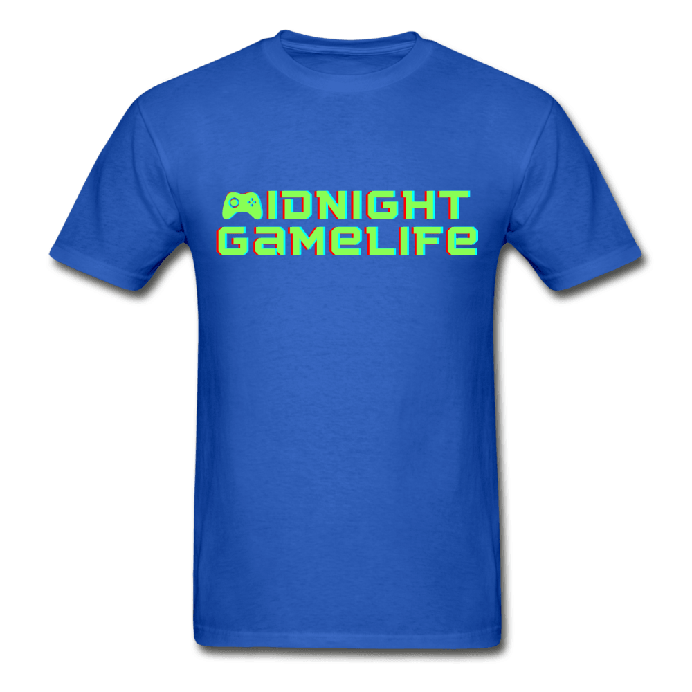 Midnight Game Life Ultra Cotton T-Shirt - royal blue