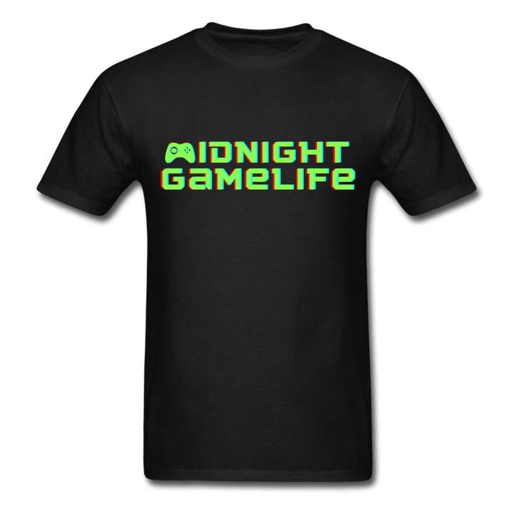 Midnight Game Life Ultra Cotton T-Shirt - black