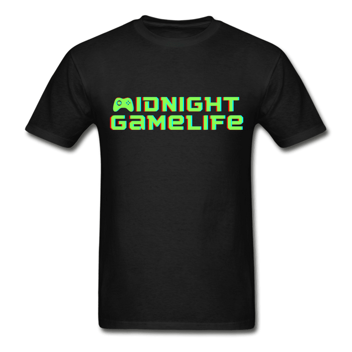 Midnight Game Life Ultra Cotton Gamer T-Shirt