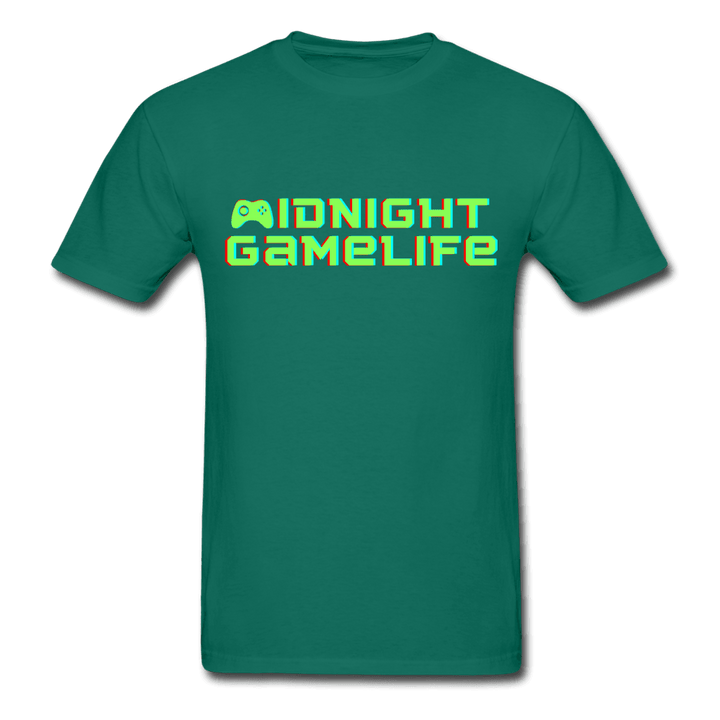 Midnight Game Life Ultra Cotton T-Shirt - petrol