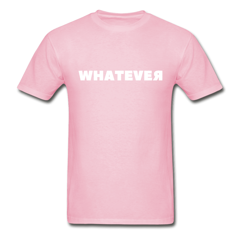 Whatever Ultra Cotton T-Shirt - light pink