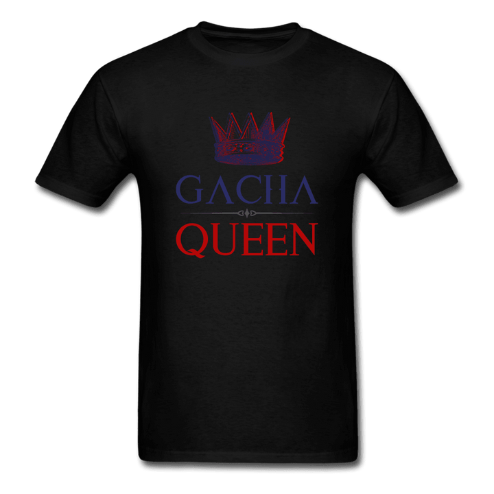 Gacha Queen Crowned Unisex T-Shirt - black