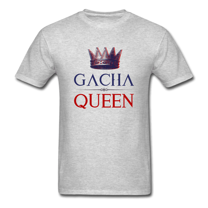 Gacha Queen Crowned Unisex T-Shirt - heather gray