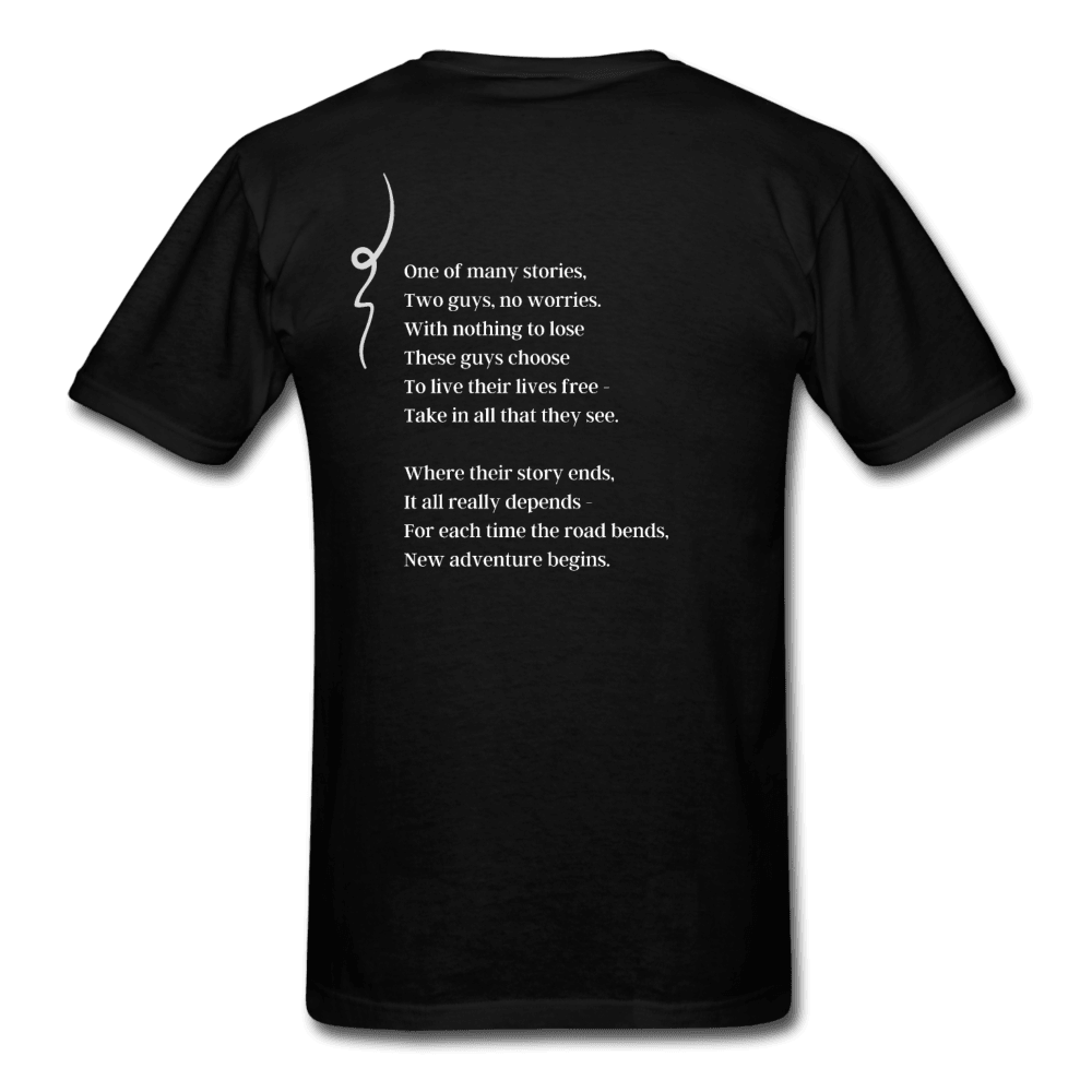 One of Many Stories Gaming Poem Unisex T-Shirt - black