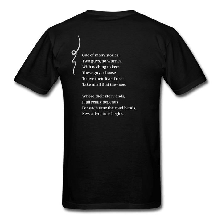 One of Many Stories Gaming Poem Unisex T-Shirt - black