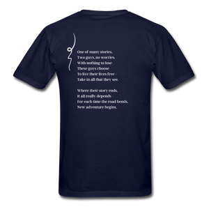 One of Many Stories Gaming Poem Unisex T-Shirt - navy