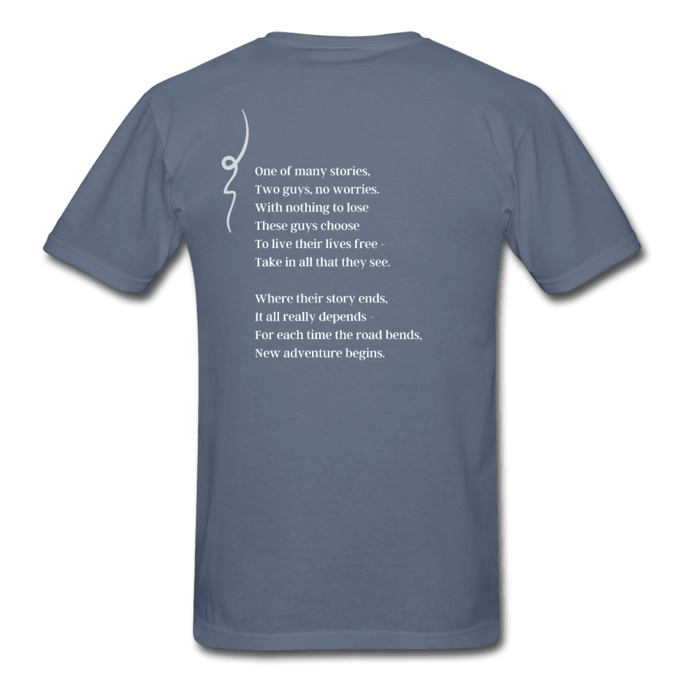One of Many Stories Gaming Poem Unisex T-Shirt - denim