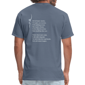 One of Many Stories Gaming Poem Unisex T-Shirt - denim