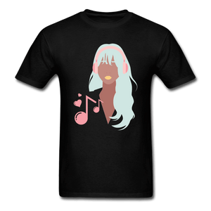 Music Is My Love Unisex T-Shirt - black