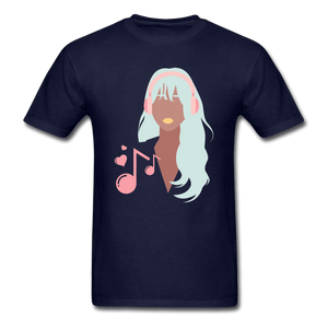 Music Is My Love Unisex T-Shirt - navy