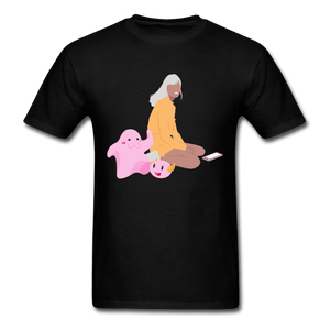 Mobile Gamer Chic Unisex T-Shirt - black