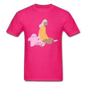 Mobile Gamer Chic Unisex T-Shirt - fuchsia