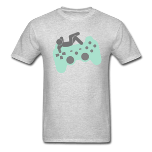 Chillaxing on a Controller Unisex T-Shirt - heather gray