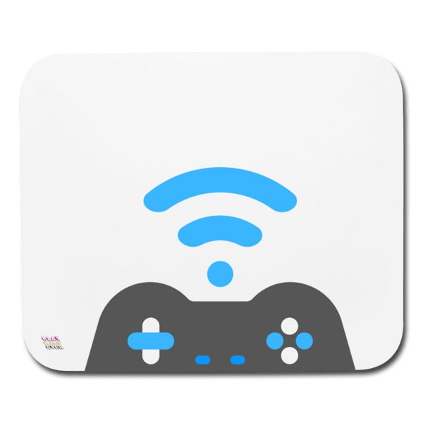 Gaming Controller Personalized Mouse Pad - white