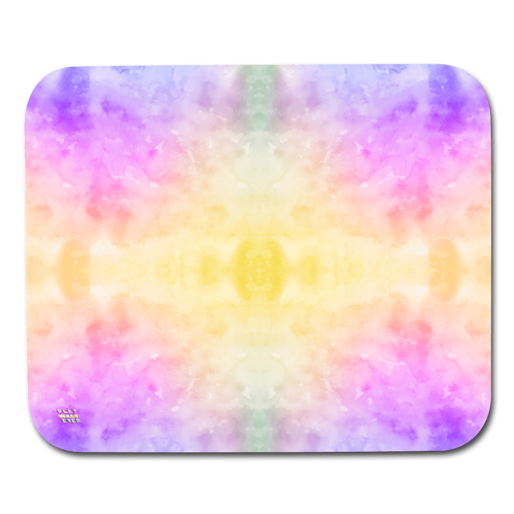Aurora Blast Customizable Mouse Pad - white