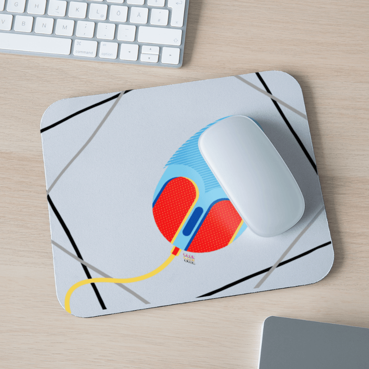 Mouse Mouse Pad - white