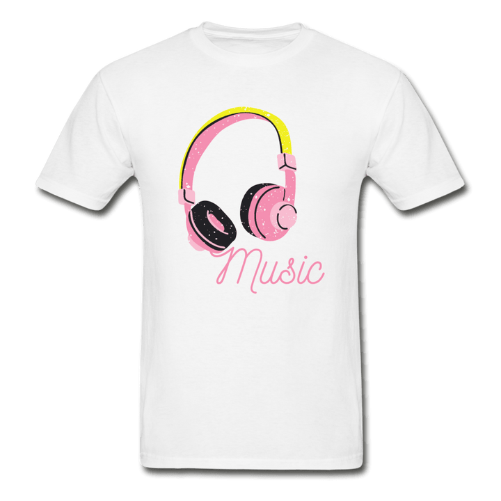 Music Is My Soul Ultra Cotton T-Shirt - white