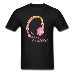 Music Is My Soul Ultra Cotton T-Shirt - black