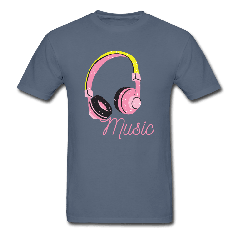 Music Is My Soul Ultra Cotton T-Shirt - denim