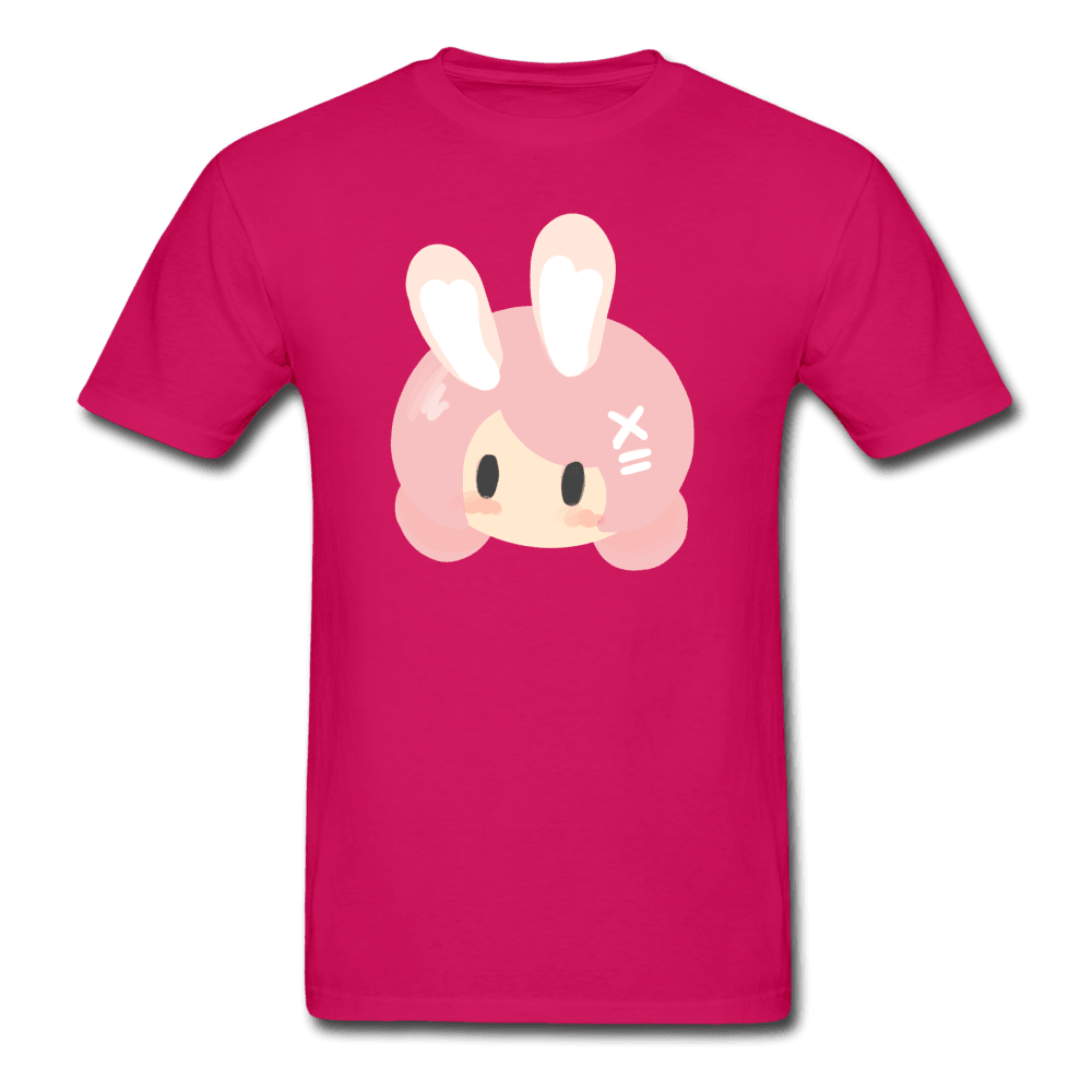 Bunny Girl Ultra Cotton T-Shirt - fuchsia