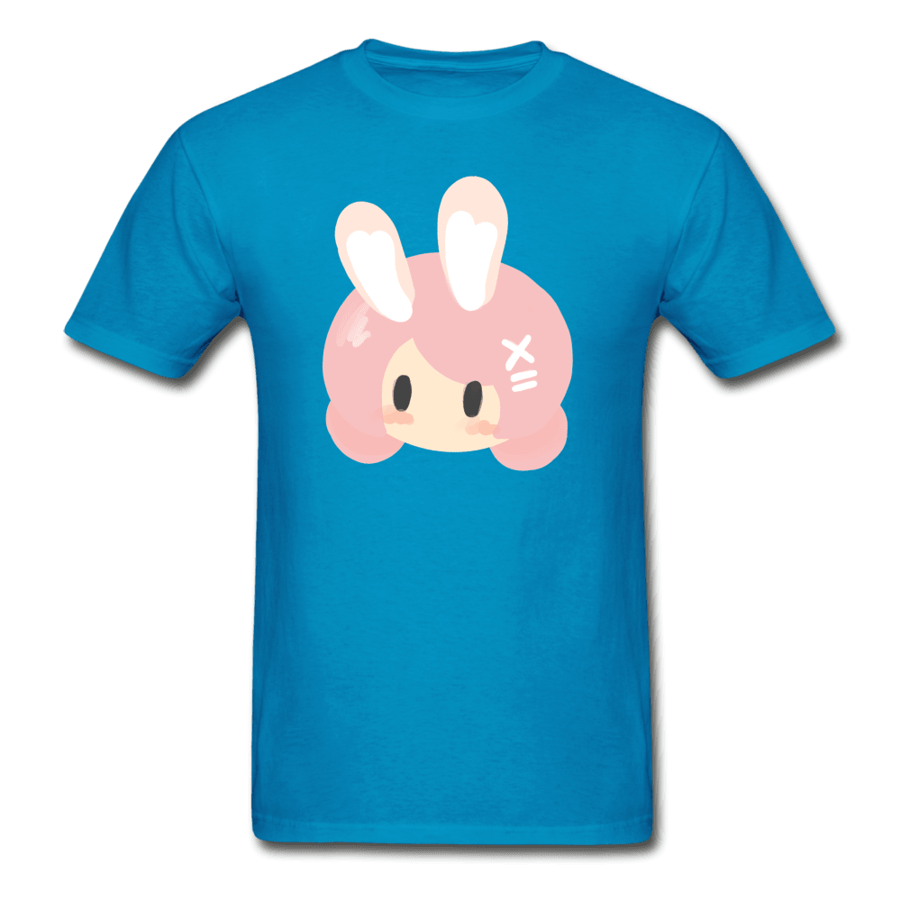 Bunny Girl Ultra Cotton T-Shirt - turquoise