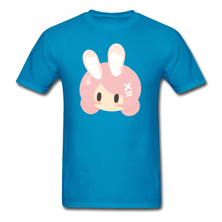 Bunny Girl Ultra Cotton T-Shirt - turquoise