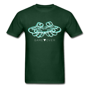Glitch Gaming Game Over Ultra Cotton T-Shirt - forest green