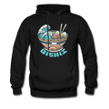 Oishii Desu! Ramen Ocean Hoodie - black