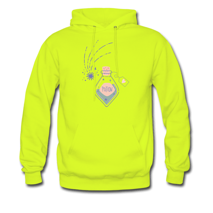 Magical Love Potion Hoodie - safety green