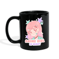 Anime Girl In Heart Mug - black